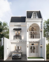 Dijual Rumah Baru Amerika Classic Di Caman Utara